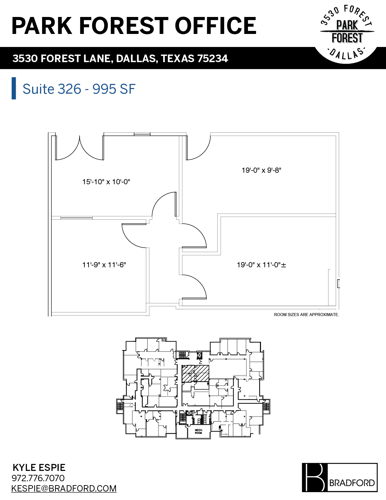 3530 Forest Lane, Dallas, Texas 75234 Park Forest Office